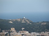IMG_3758 Capdepeira, legkeletibb pont és világítótrony látképe a város fölött örködő vár fokáról.